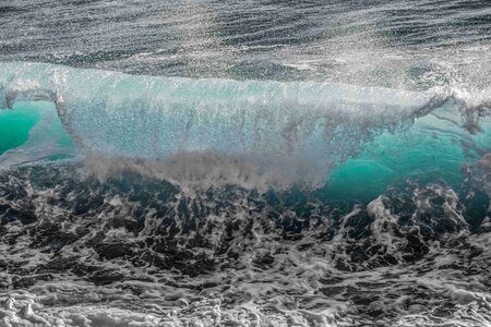 Ocean nature foam photo