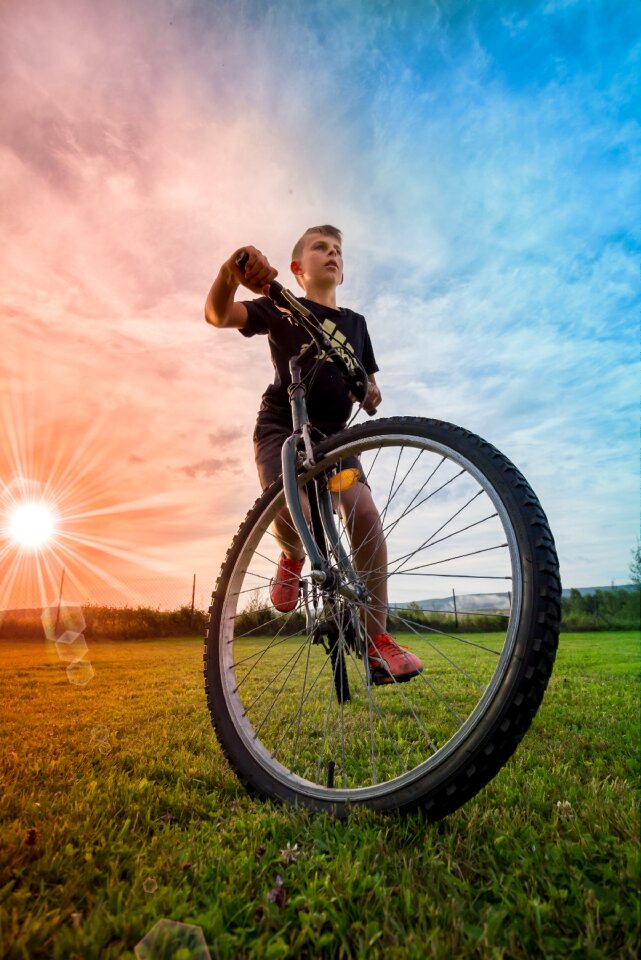 Fun cycling sport