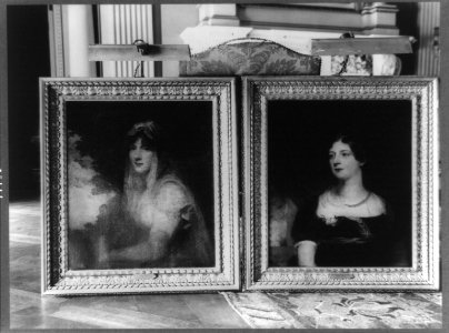 Whitemarsh Hall, Edward Townsend Stotesbury house, Wyndmoor, Pennsylvania. Portrait paintings LCCN92504839