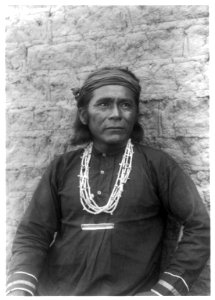 Zuni Dick, half-length portrait, facing right LCCN2006679220