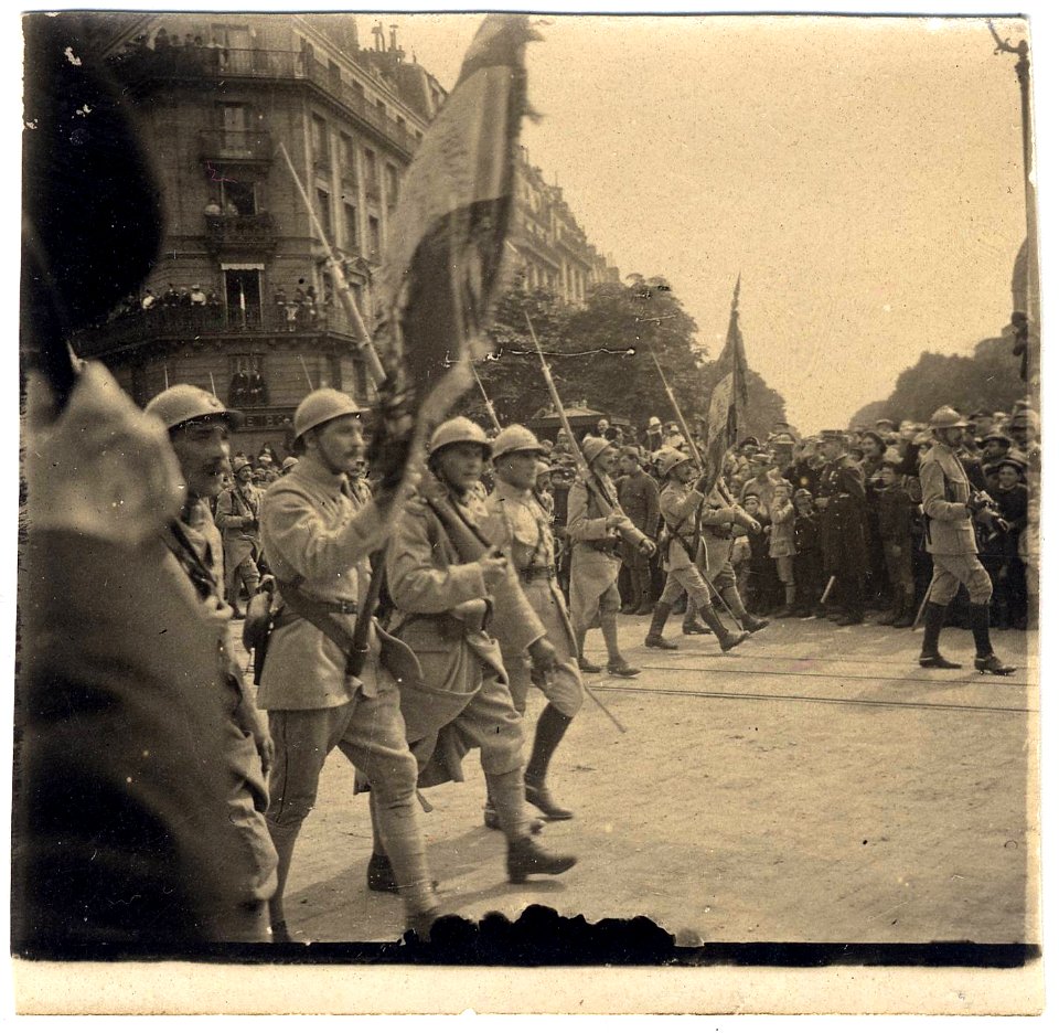 (14 juillet. Le 27e Chasseur) - Fonds Berthelé - 49Fi1868