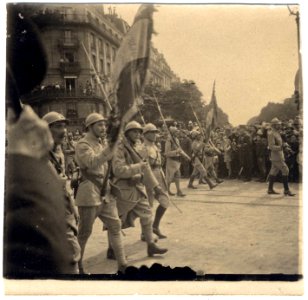 (14 juillet. Le 27e Chasseur) - Fonds Berthelé - 49Fi1868