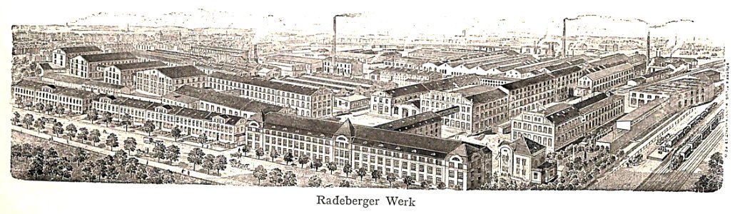 (1913) DRESDEN-RADEBERG Vereinigte Eschenbach'sche Werke