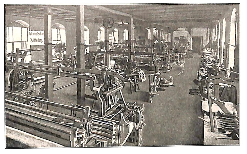 (1913) GROSSENHAIN Webstuhl- und Maschinenfabrik AG