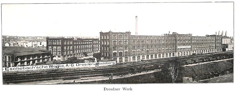(1913) DRESDEN Vereinigte Eschenbach'sche Werke