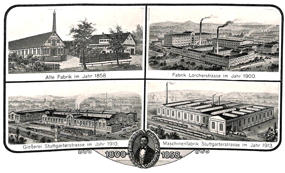 (1913) GÖPPINGEN Werkzeugmaschfabrik Gebr. Böhringer