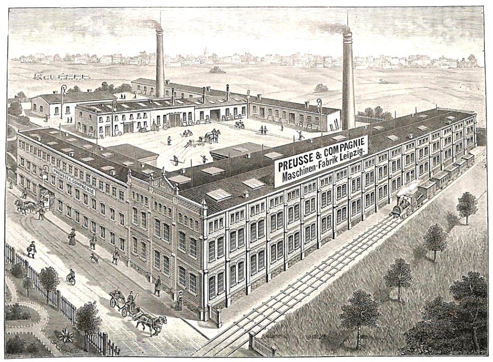 (1913) LEIPZIG Maschinenfabrik Preusse & Co