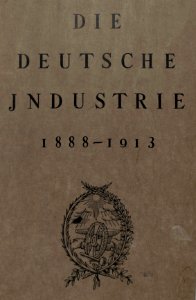 (1913) WENDLANDT Die deutsche Industrie - coverpage