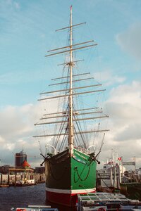 Sailing vessel torzurwelt elbe photo