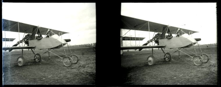 (Amiens. Avion biplan Voisin) - Fonds Berthelé - 49Fi196