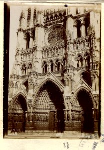 (Amiens. La cathédrale) - Fonds Berthelé - 49Fi1879-28