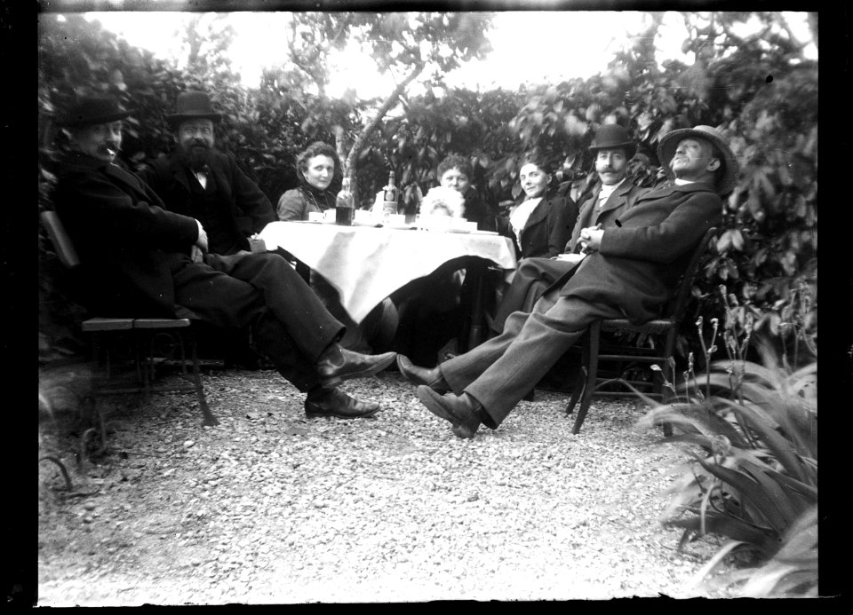 (Apéritif entre amis) - Fonds Berthelé - 49Fi1492