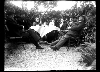 (Apéritif entre amis) - Fonds Berthelé - 49Fi1492