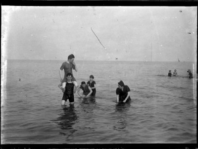 (Baignade) - Fonds Berthelé - 49Fi1579