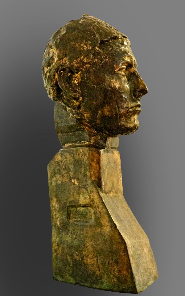 (Albi) Tête d'Apollon (1900) Bronze - Antoine Bourdelle MTL.inv75