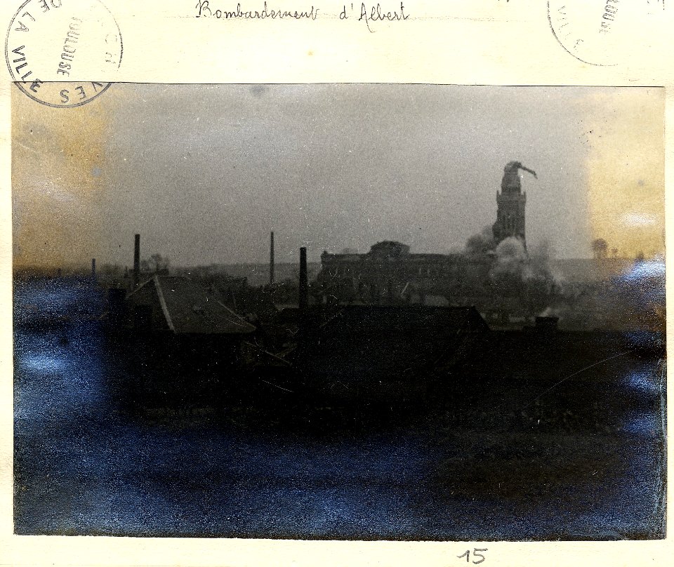 (Bombardement d'Albert) - Fonds Berthelé - 49Fi1871-15