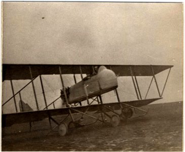 (Biplan M. Farman. P. Descoings) - Fonds Berthelé - 49Fi1813