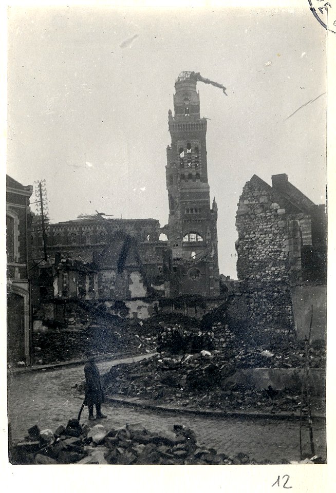 (Cathédrale d'Albert) - Fonds Berthelé - 49Fi1871-12