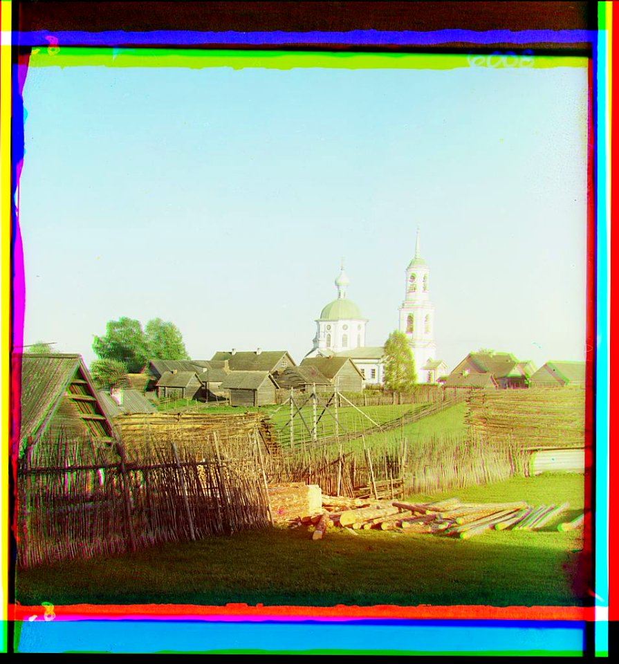 (Church in Sterzh near the village of Novinka. St. Vladimir's (Peter and Paul) church) LOC 9628202547