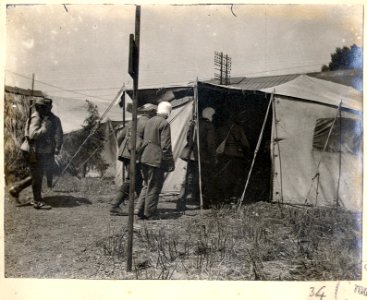 (Corbie. Gare d'évacuation. Blessés allemands) - Fonds Berthelé - 49Fi1871-34