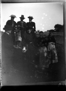 (Groupe de personnes) - Fonds Berthelé - 49Fi1379