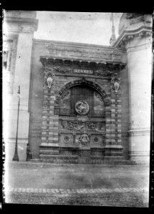 (Paris. Exposition universelle 1900. Portique de la manufacture de Sèvres) - Fonds Berthelé - 49Fi1336