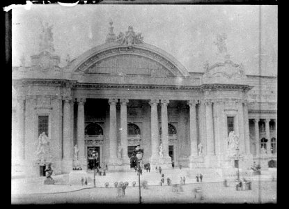 (Paris. Exposition universelle 1900. Façade du Grand Palais) - Fonds Berthelé - 49Fi1338