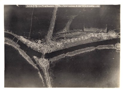 (Photo aérienne verticale de Drie Grachten en Belgique) - Fonds Berthelé - 49Fi1688