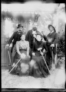 (Photo de groupe) - Fonds Berthelé - 49Fi1360
