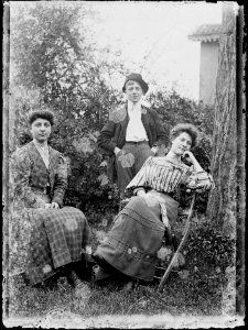 (Photo de famille) - Fonds Berthelé - 49Fi1563
