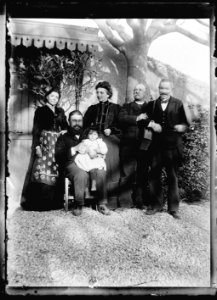 (Photo de groupe) - Fonds Berthelé - 49Fi1324