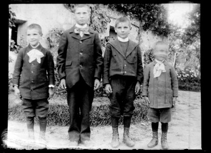 (Photo de groupe) - Fonds Berthelé - 49Fi1388
