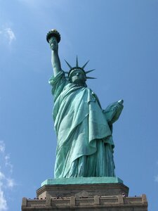 Usa america blue lady