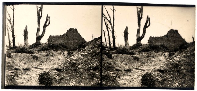 (Ruines de la Ville-aux-Bois-les-Pontavert) - Fonds Berthelé - 49Fi1792