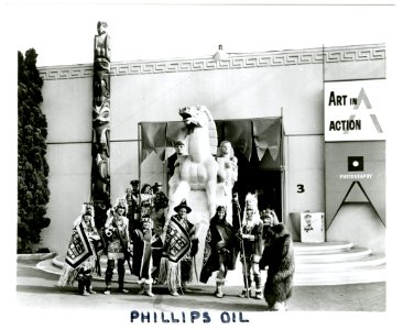 (The Alaskan Indian Art Workshop. Port Chilkoot, Alaska), page 36 (Original caption- Phillips Oil) (33550497615)