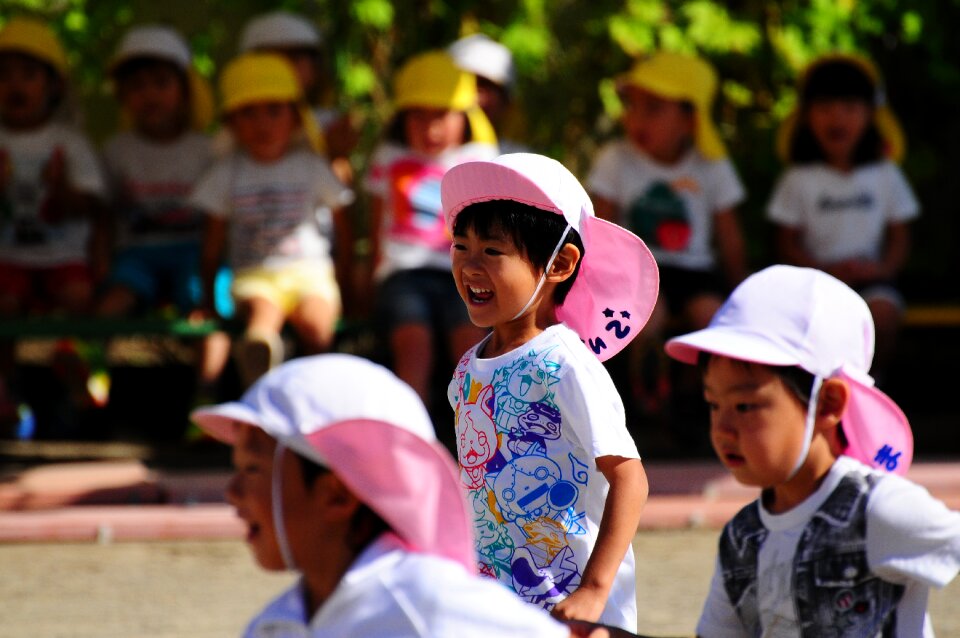Sports day relay kindergarten