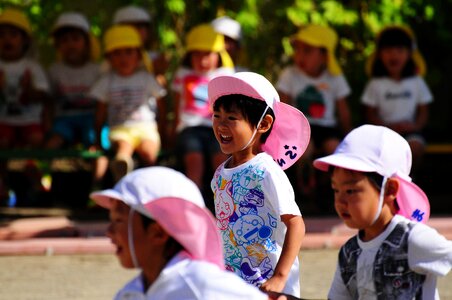 Sports day relay kindergarten