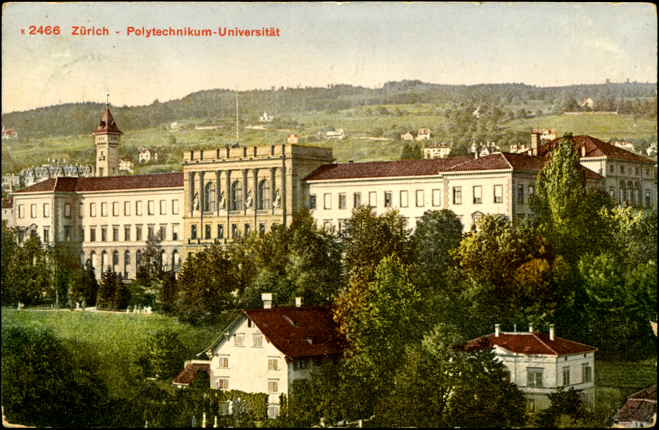 (UAZ) DOK.001.001 K 2466 Zuerich - Polytechnikum-Universitaet