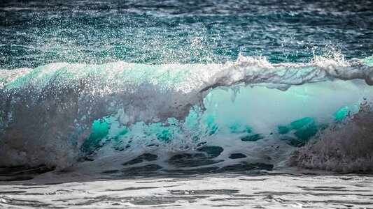 Ocean nature spray photo