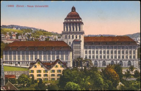 (UAZ) DOK.001.001 P 2462 Zuerich - Neue Universitaet