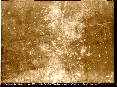 (Vue aérienne verticale de Nachtegaal en Belgique) - Fonds Berthelé - 49Fi1623
