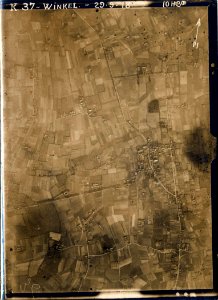 (Vue aérienne verticale de Winkel en Belgique) - Fonds Berthelé - 49Fi1643