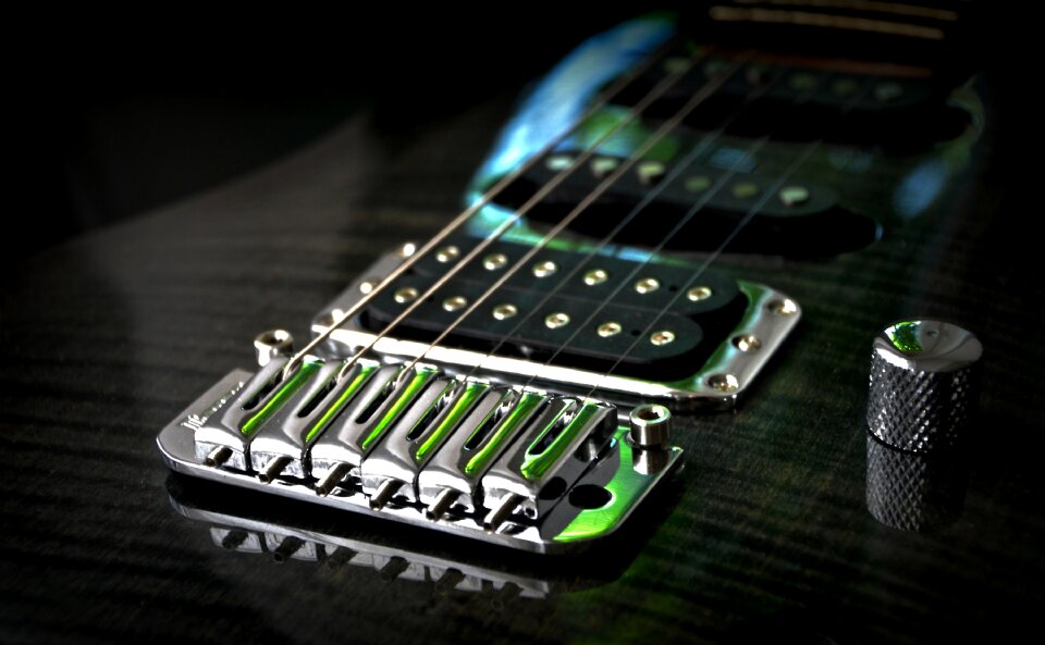 Musical instrument electrically rock music