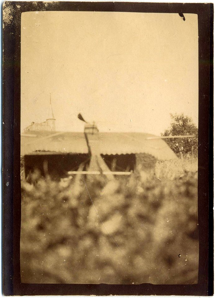 (Vue d'une grange) - Fonds Berthelé - 49Fi1825