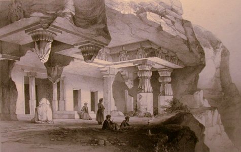 *Plate 8* == Ajunta--Vihara Cave, No. 7
