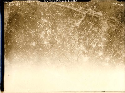 (Vue aérienne verticale du sud de Veldhoek en Belgique) - Fonds Berthelé - 49Fi1610