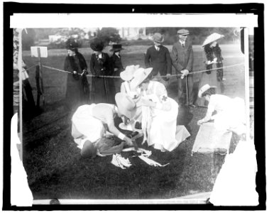 -78 American Red Cross, Display by Red Cross Nurses at Lilley Brook. First Aid LCCN2016824429 photo