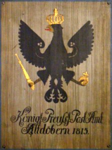 - Königl. Preussisches Post Amt Altdöbern (sign)