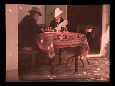 -Two Men Playing Chess- MET DP170707