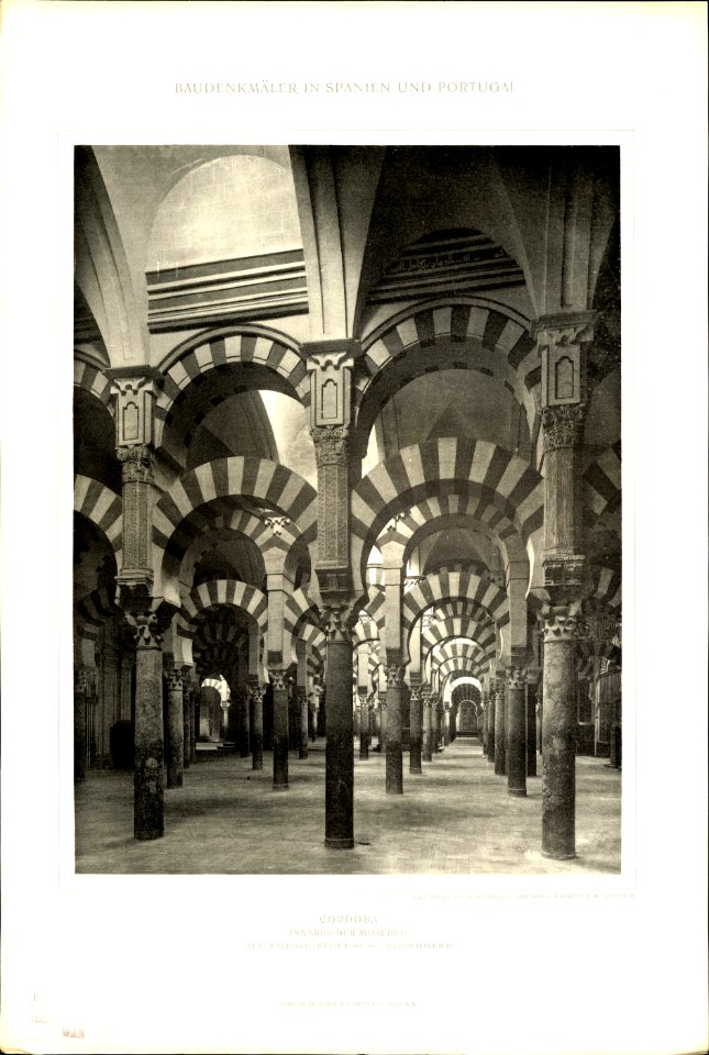 003 - Cordova - das Innere der Moschee